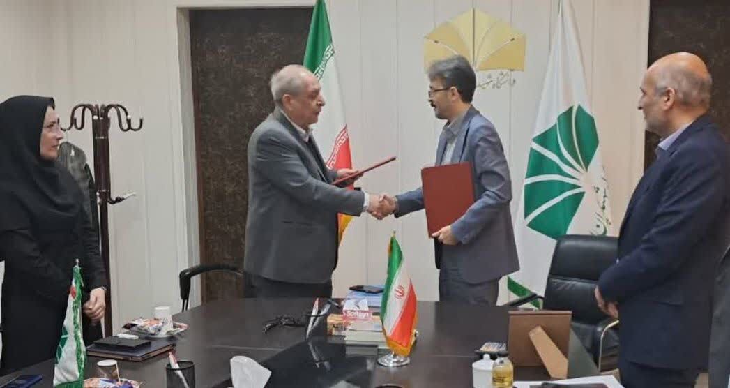 انعقاد تفاهم‌نامه همکاری مشترک اداره‌کل صمت خوزستان و دانشگاه شهید چمران اهواز